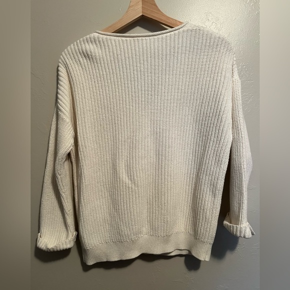Gap Oversized White/Cream Knit Sweater - Picture 10 of 10